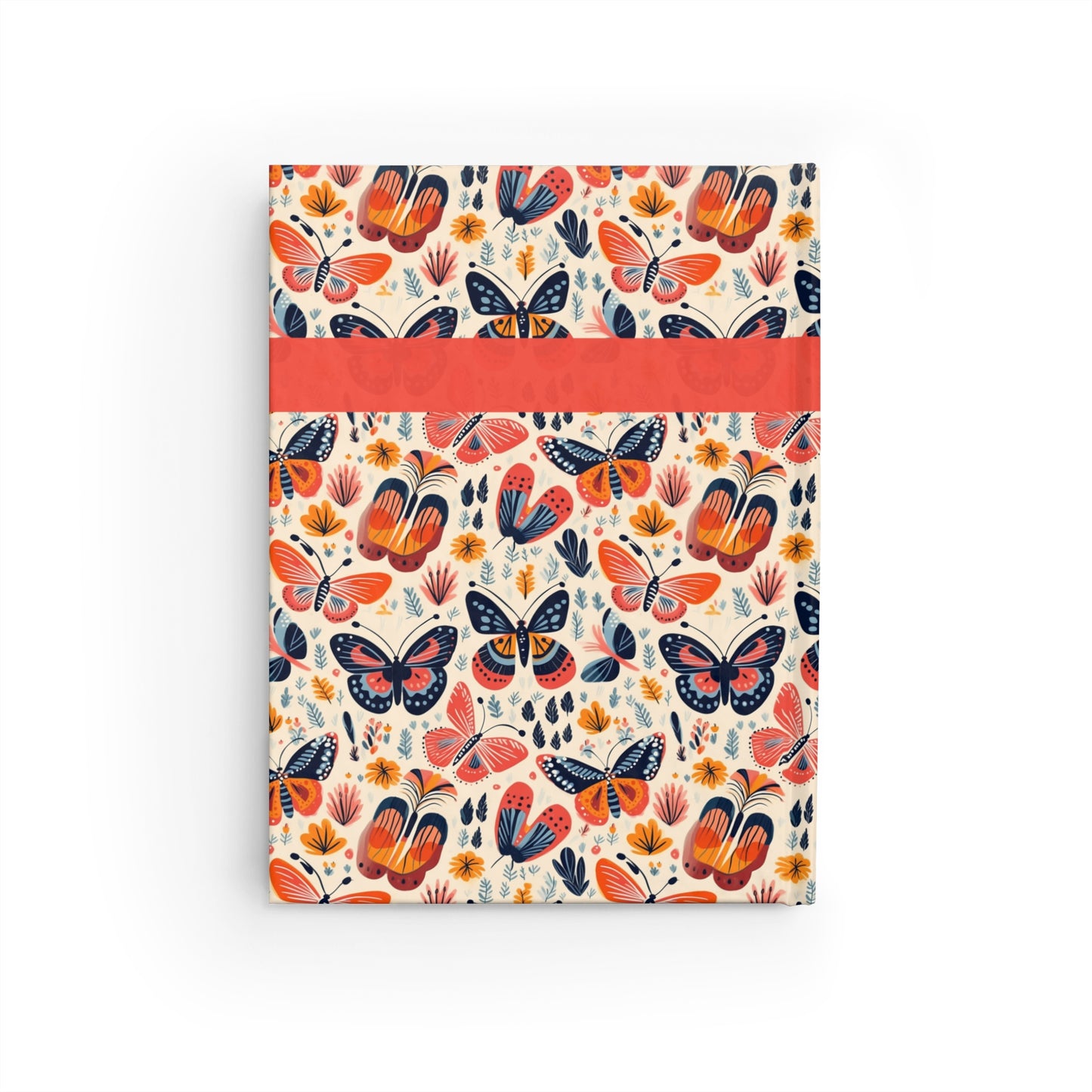 Butterflies Journal - Ruled Line