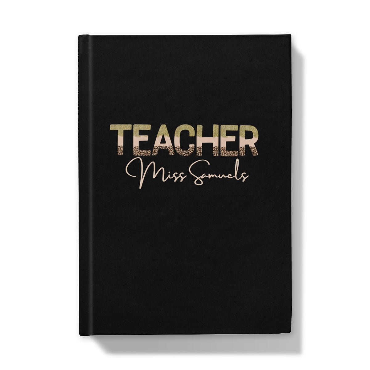 Animal Print Teacher Hardback A5 Journal