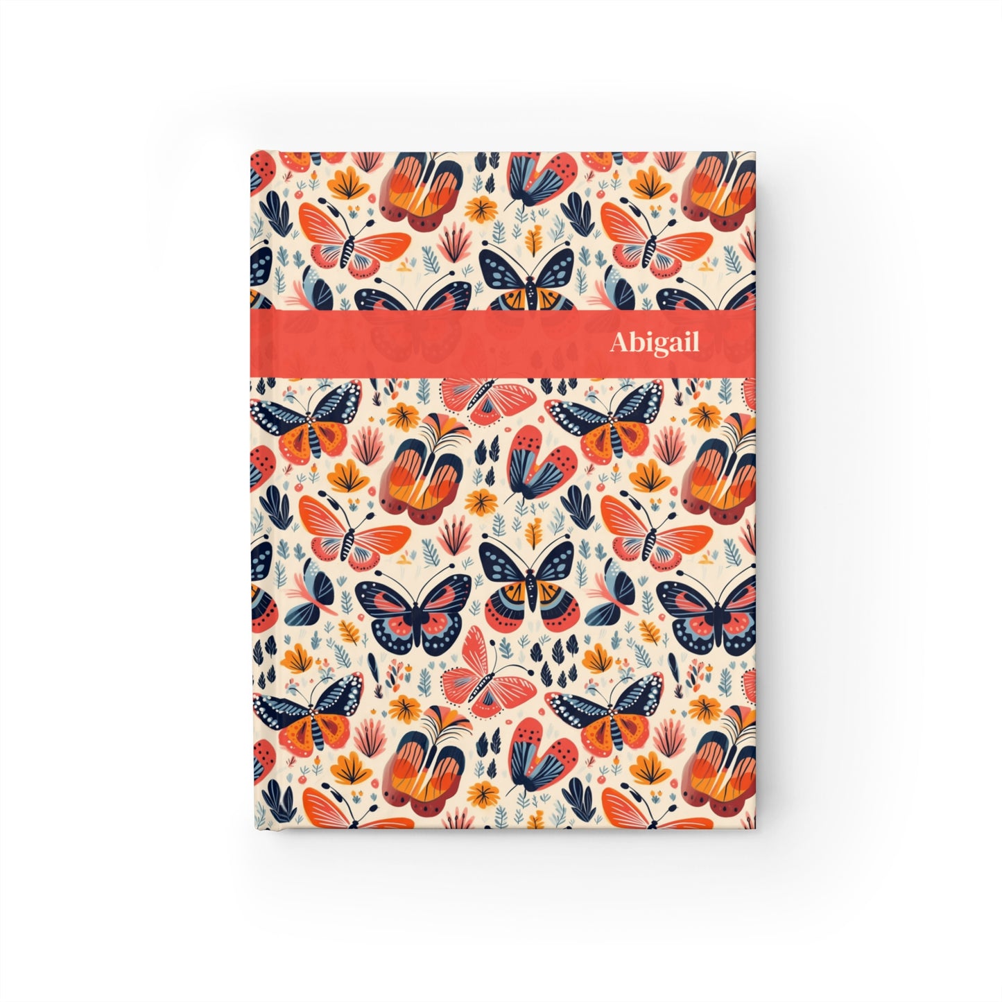 Butterflies Journal - Ruled Line