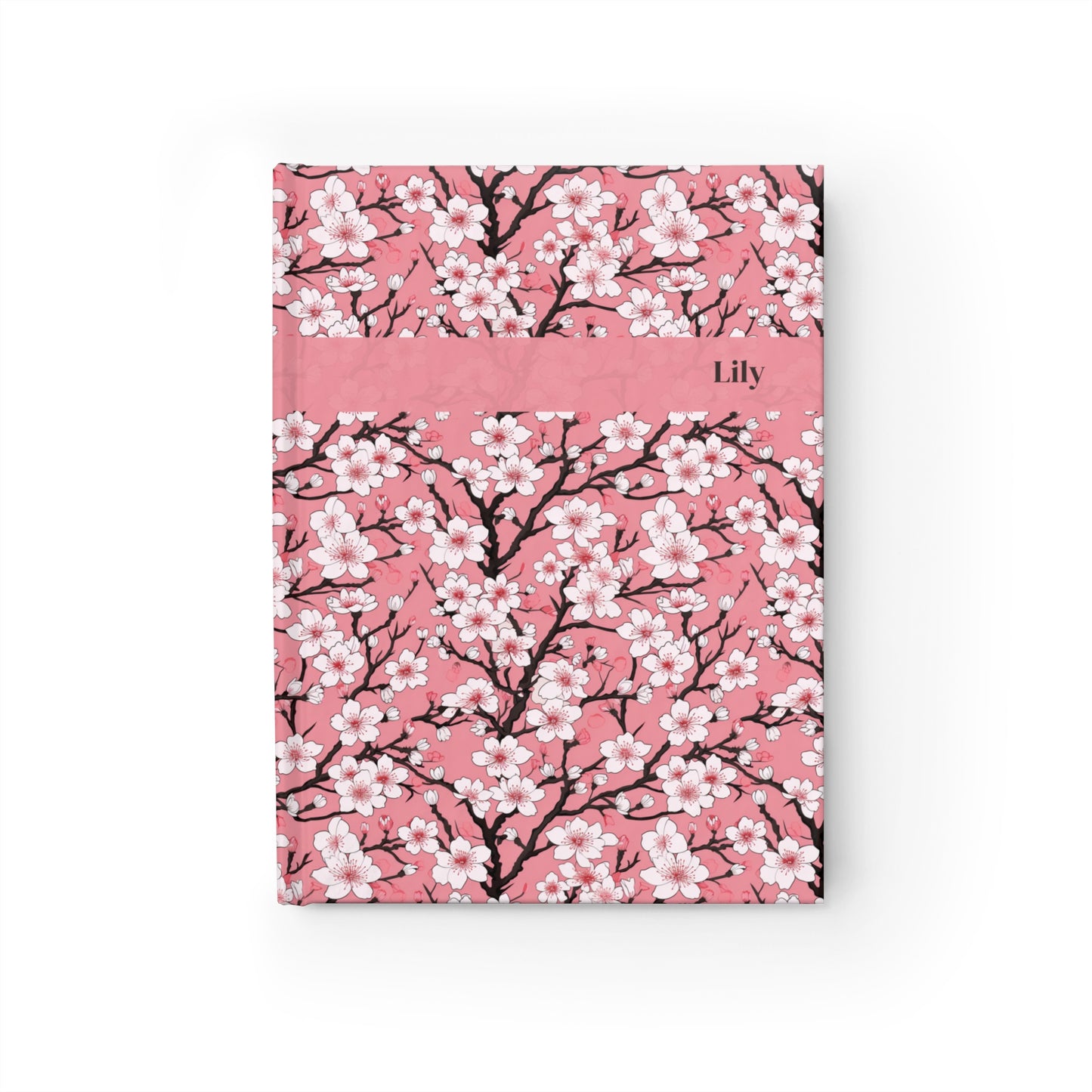 Cherry Blossom Pink Journal - Ruled Line