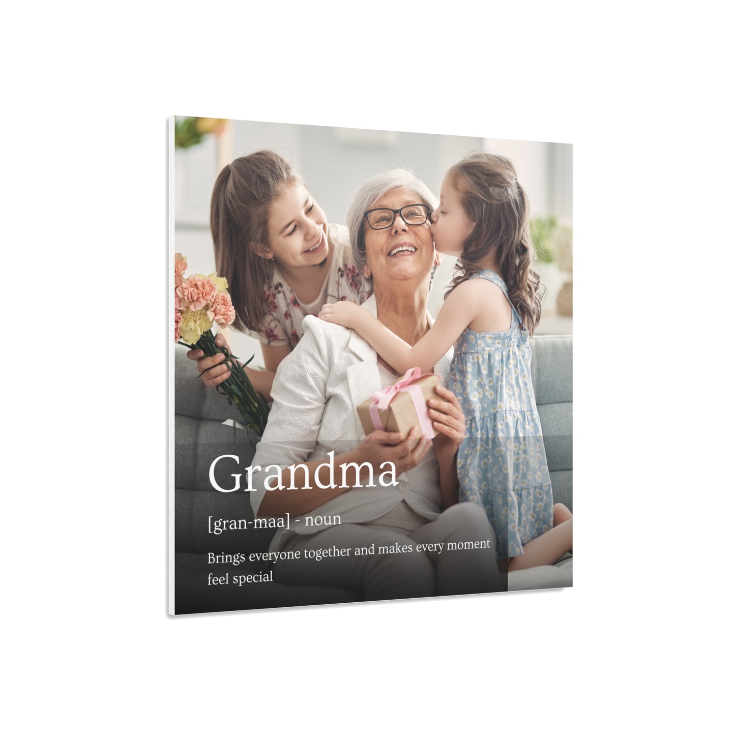 Grandma Definition Foam Board Print