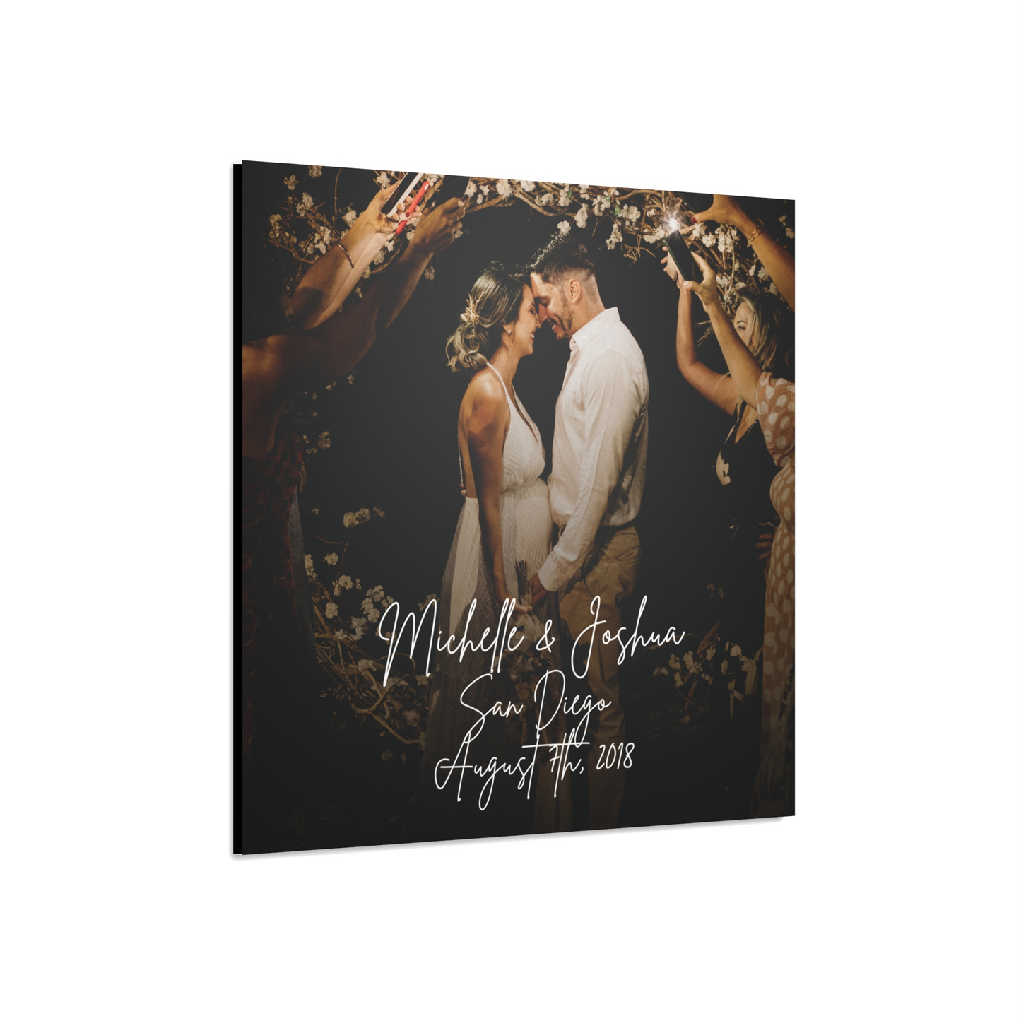 Wedding Anniversary Foam Board Print