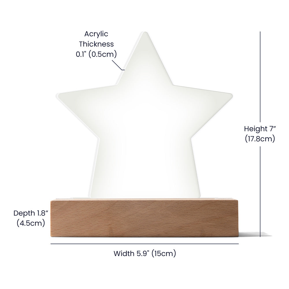 Star Baker Acrylic Plaque