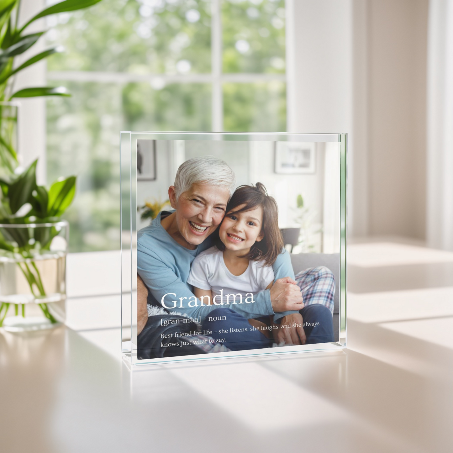 Grandma Definition Acrylic Prism