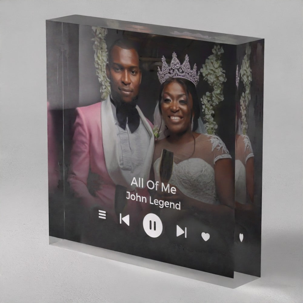 Wedding Song Acrylic Prism