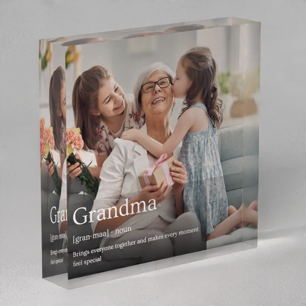 Grandma Definition Acrylic Prism