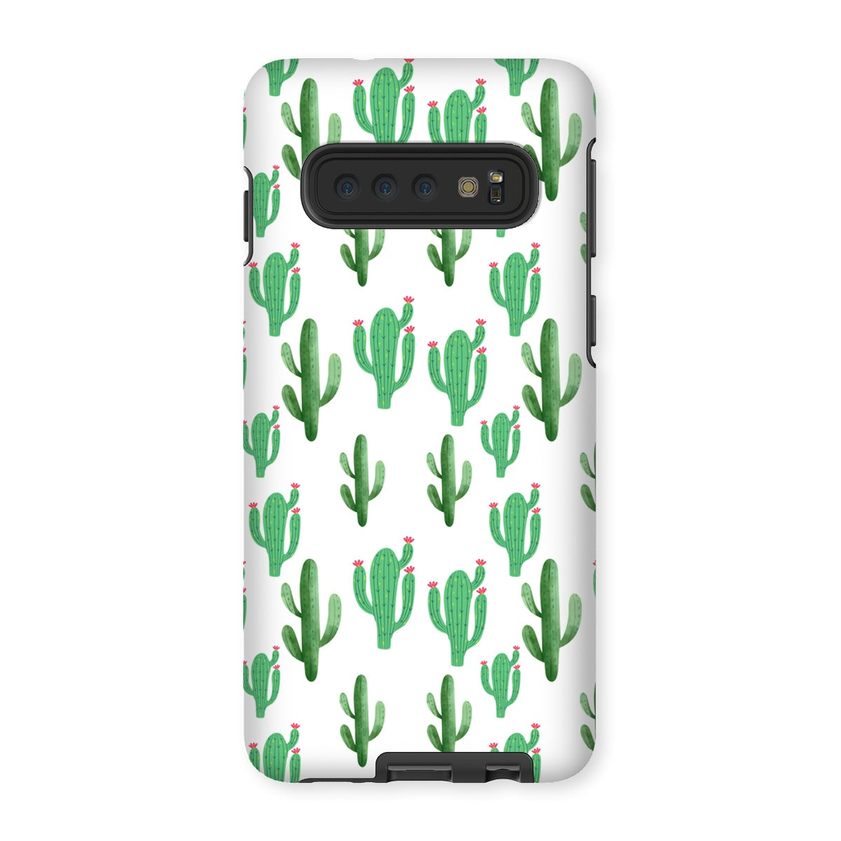 Cactus White Tough Phone Case