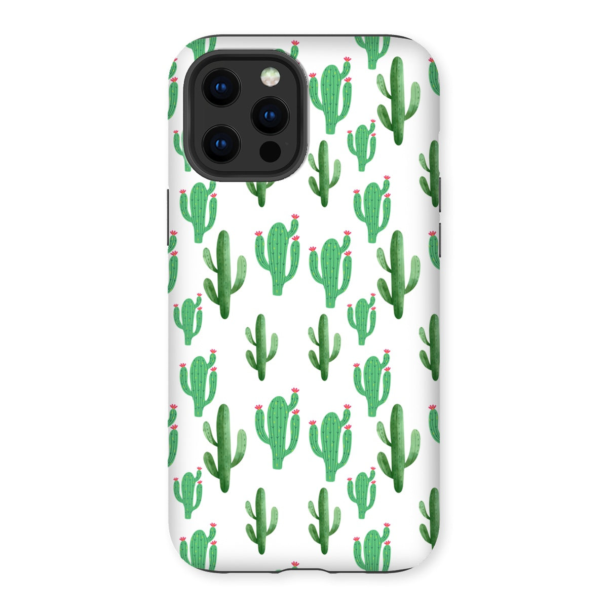 Cactus White Tough Phone Case