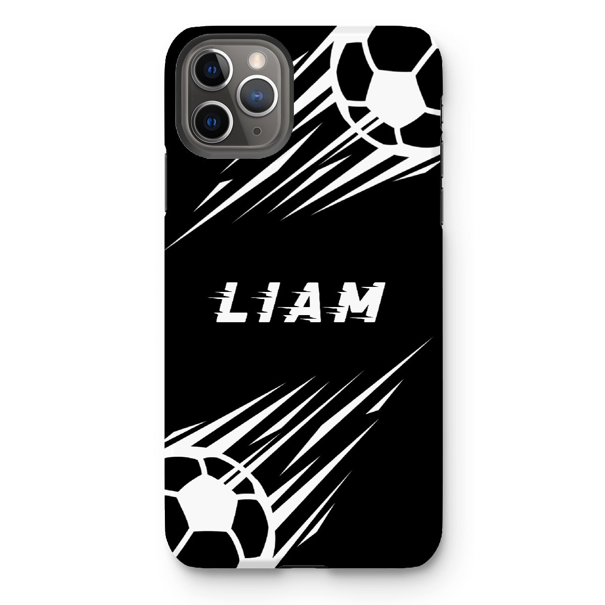 Strike Football Black Tough Phone Case