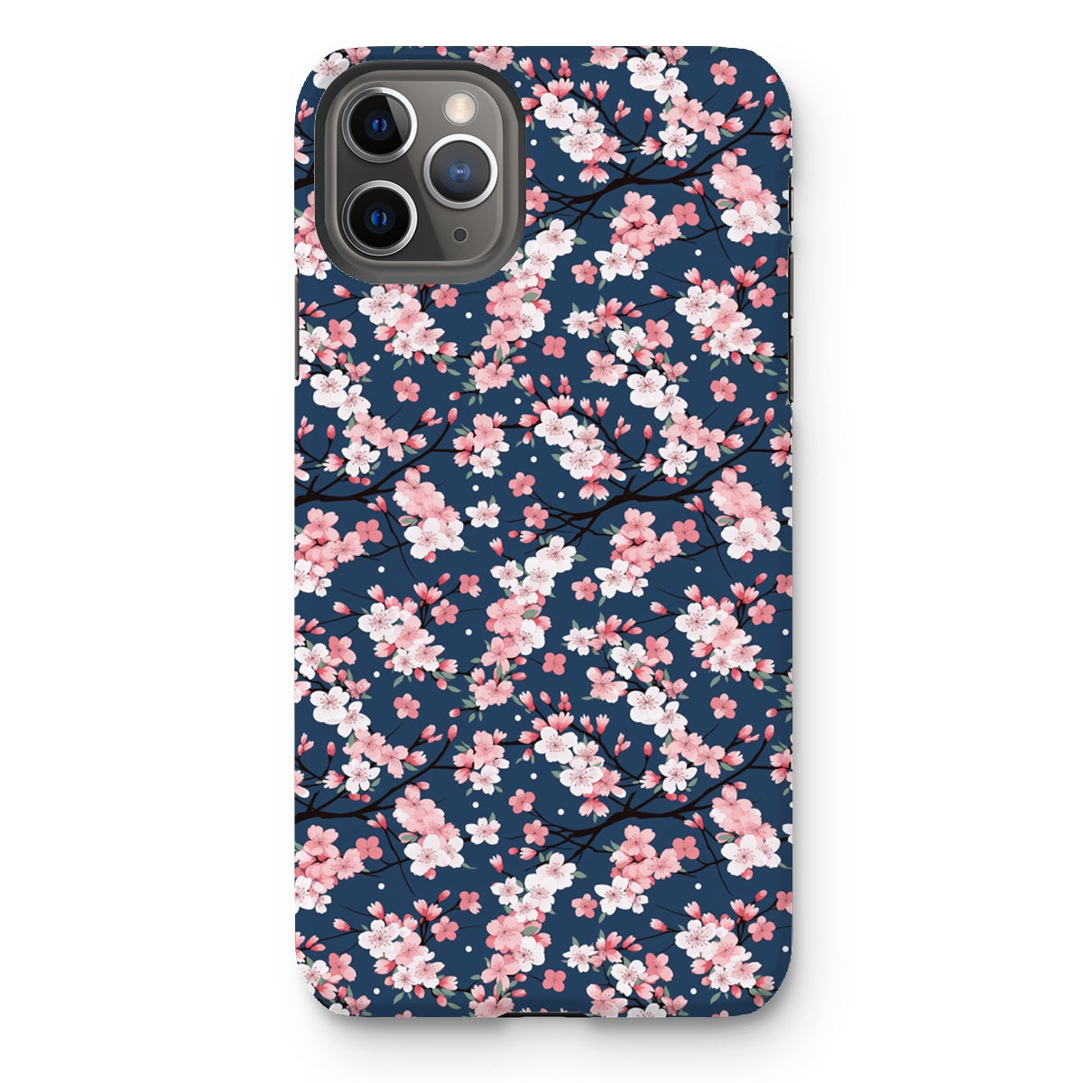 Midnight Cherry Blossom Tough Phone Case