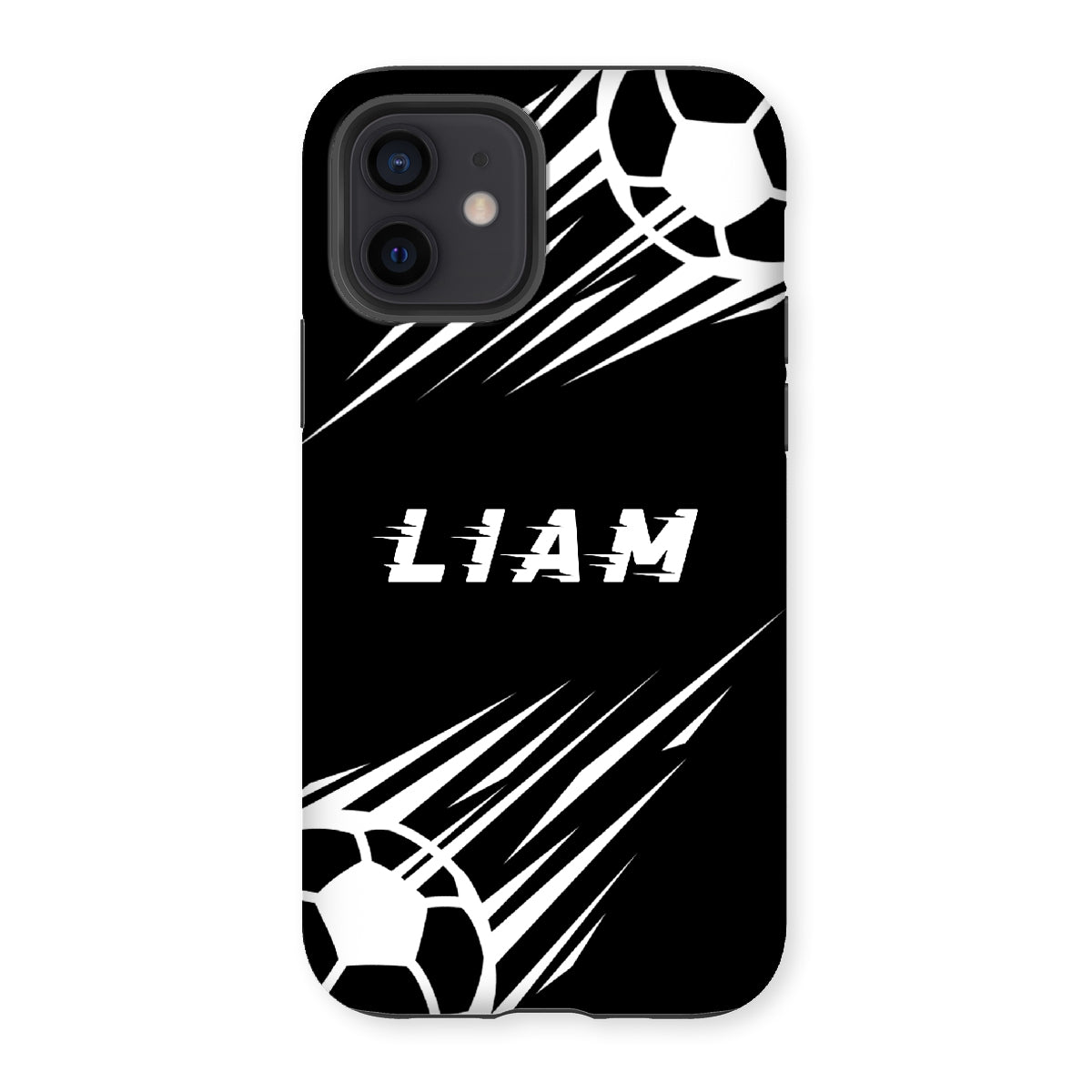 Strike Football Black Tough Phone Case