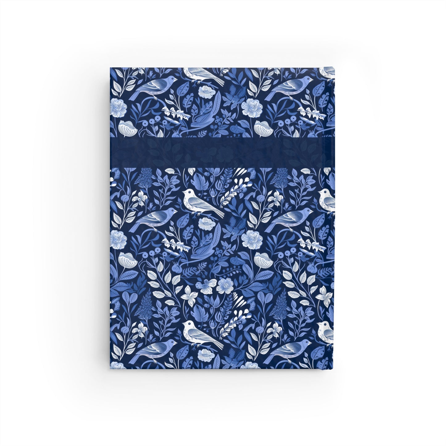 Birds In Blue Journal - Ruled Line