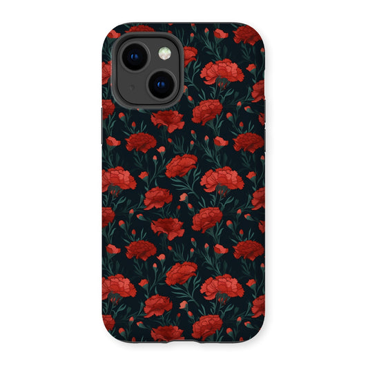 Red Carnations Tough Phone Case