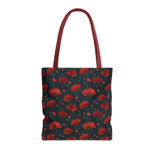 Red Carnations Tote Bag