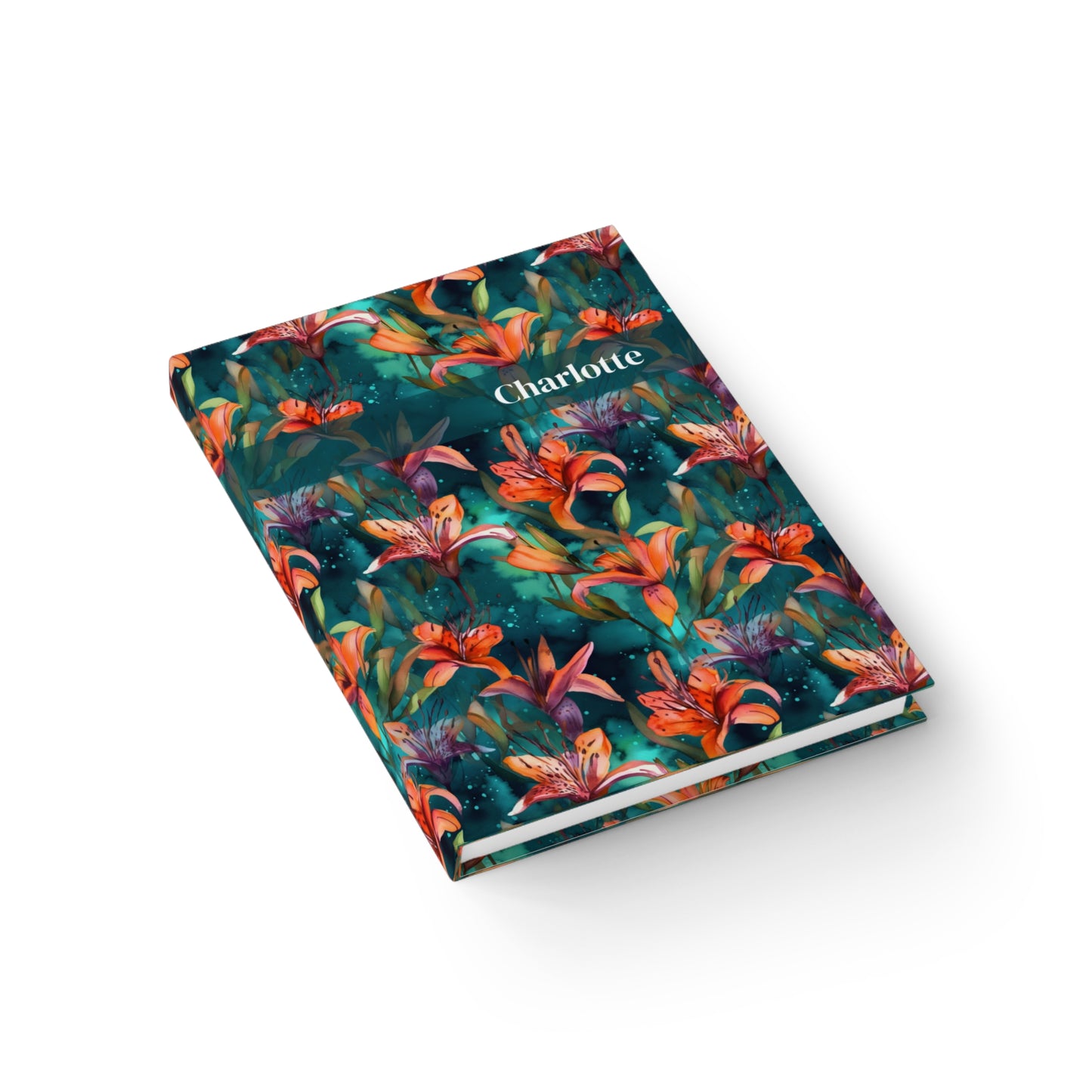 Waterlily Journal - Ruled Line