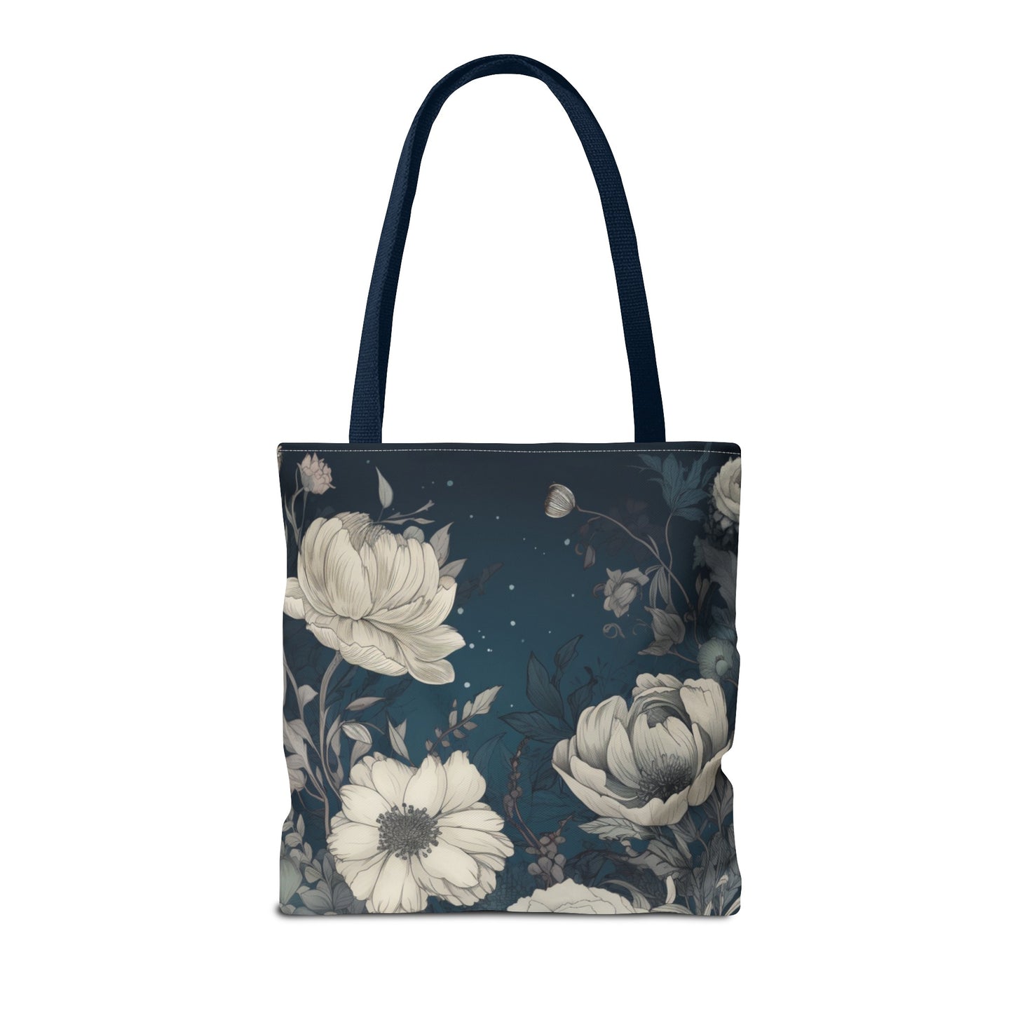 Evening Sky Peonies Tote Bag