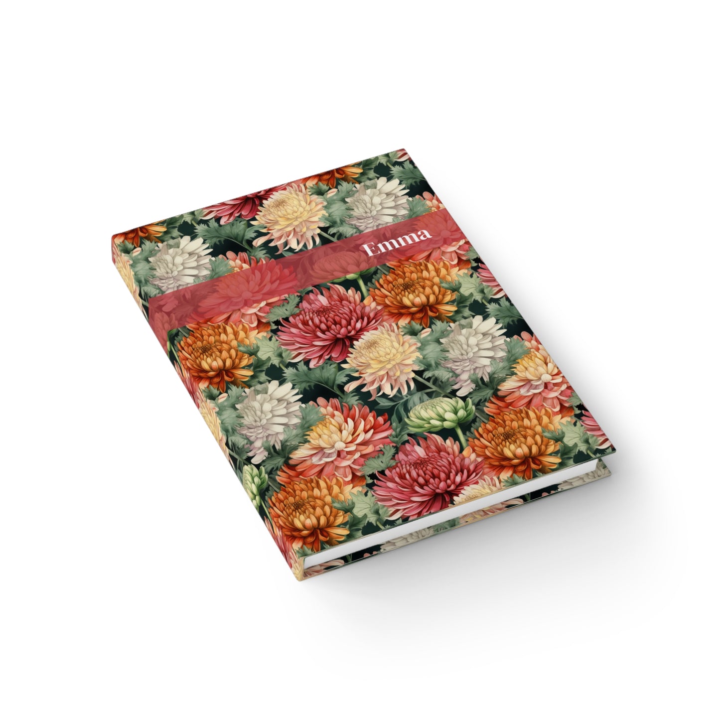 Chrysanthemum Journal - Ruled Line