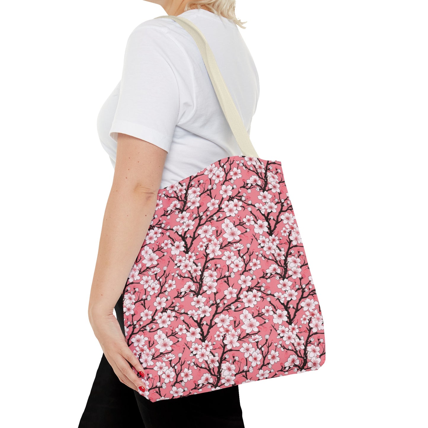 Cherry Blossom Pink Tote Bag