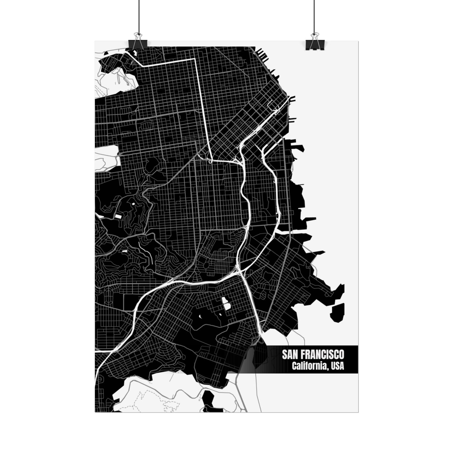 San Francisco Rolled Poster