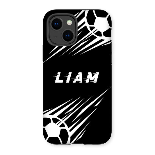 Strike Football Black Tough Phone Case