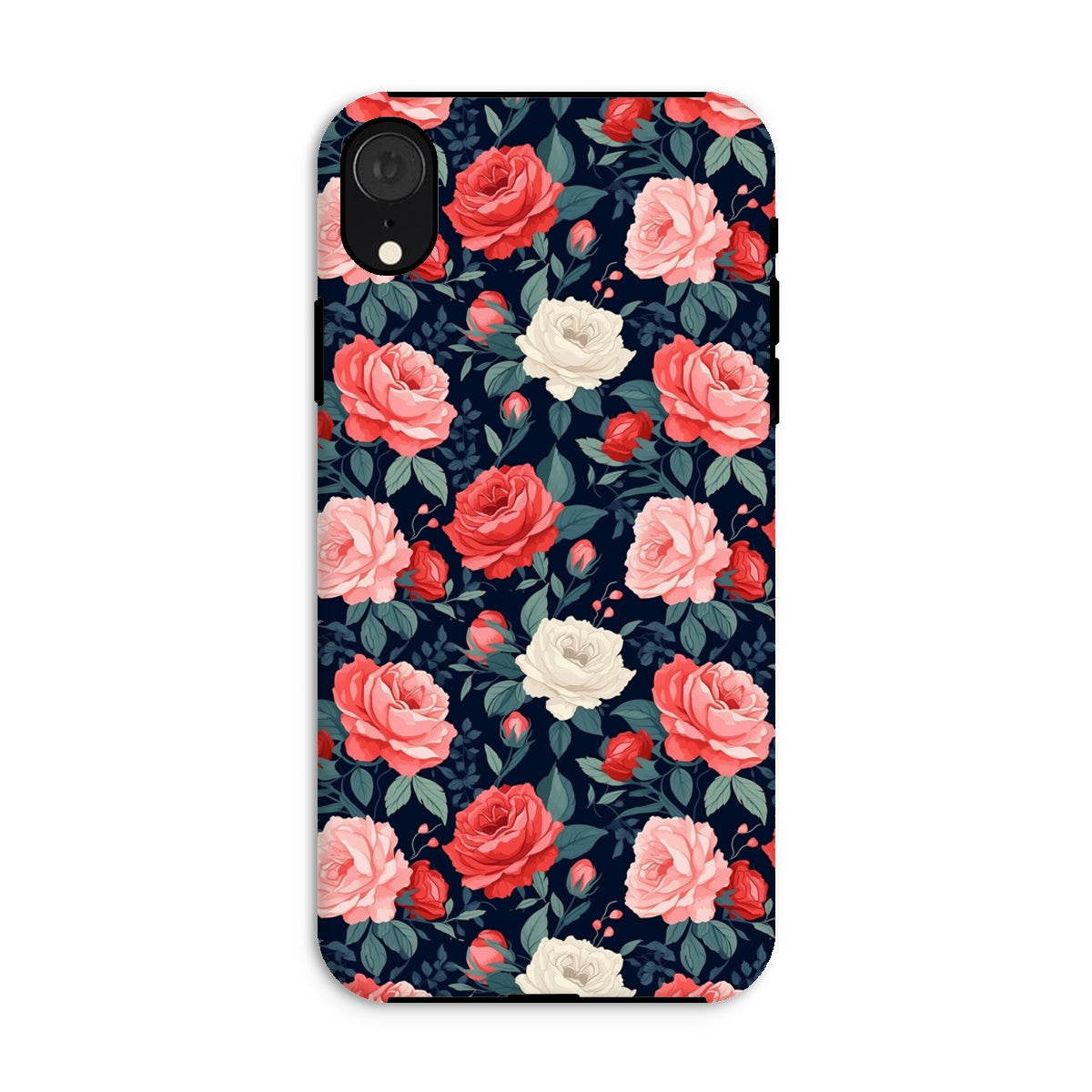 Night Rose Tough Phone Case