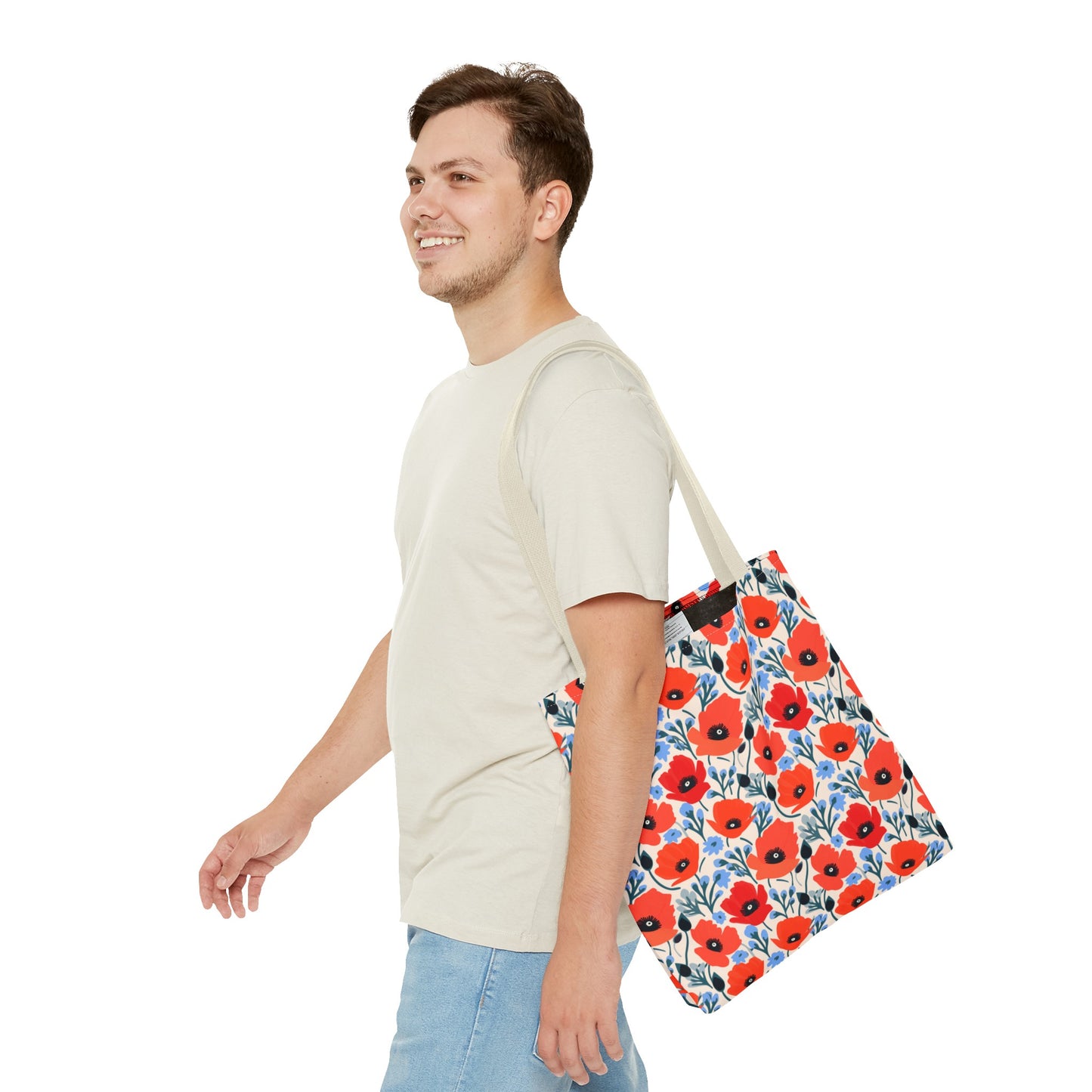 Poppy Meadow Tote Bag