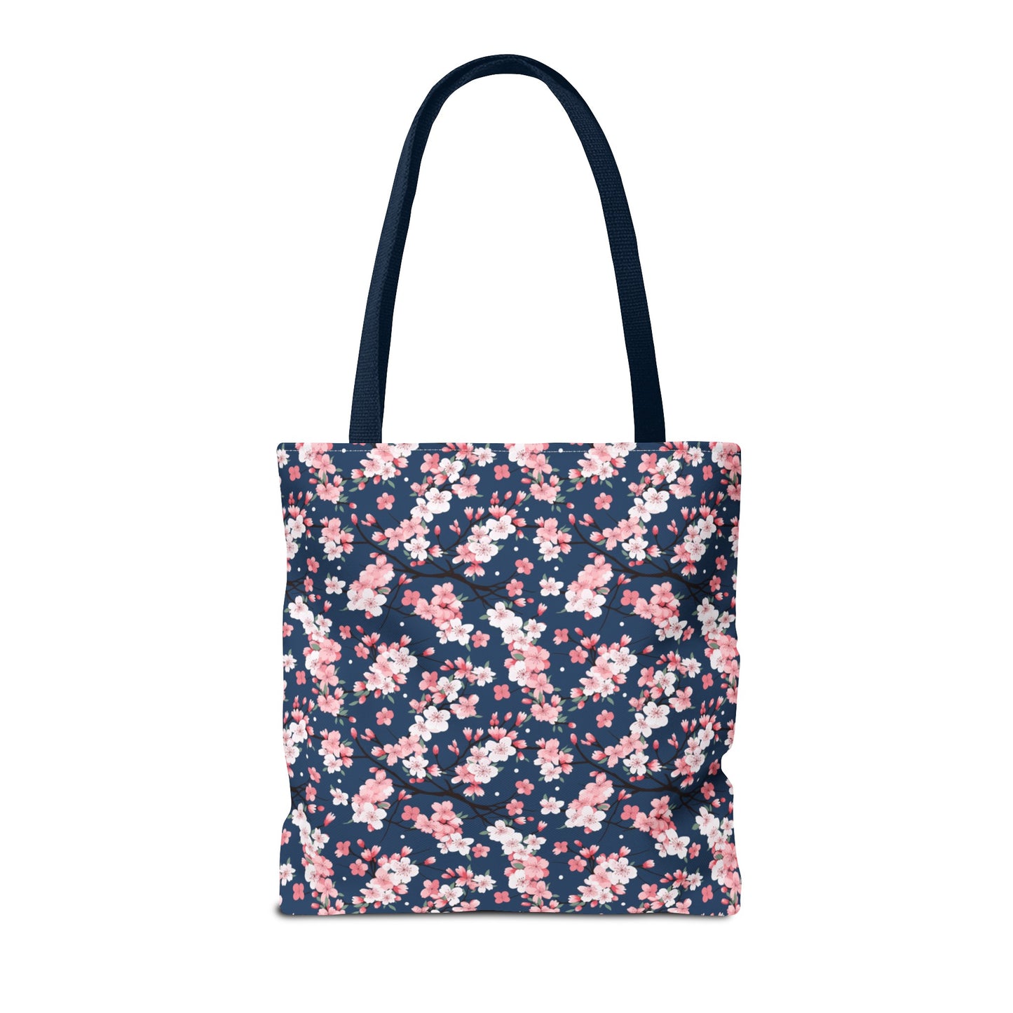 Midnight Cherry Blossom Tote Bag