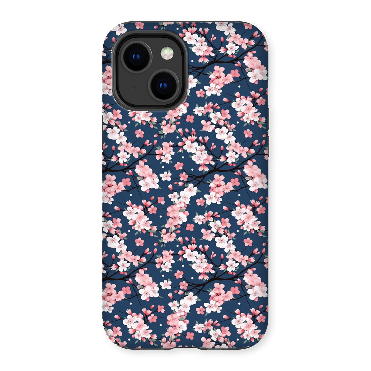 Midnight Cherry Blossom Tough Phone Case