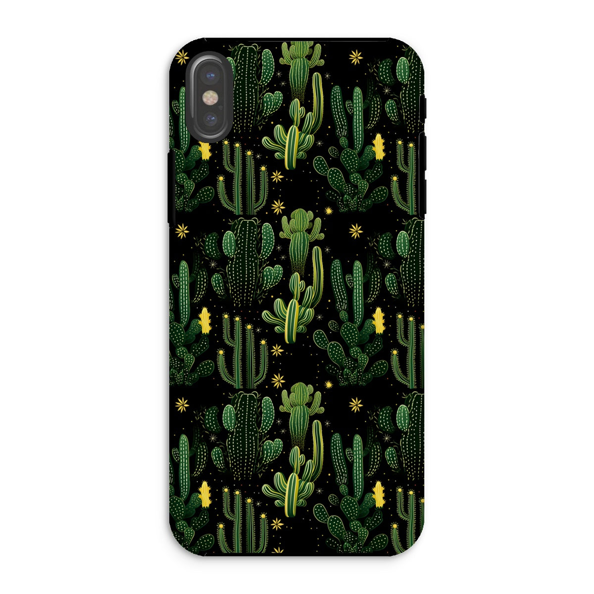 Sparkly Cactus Tough Phone Case