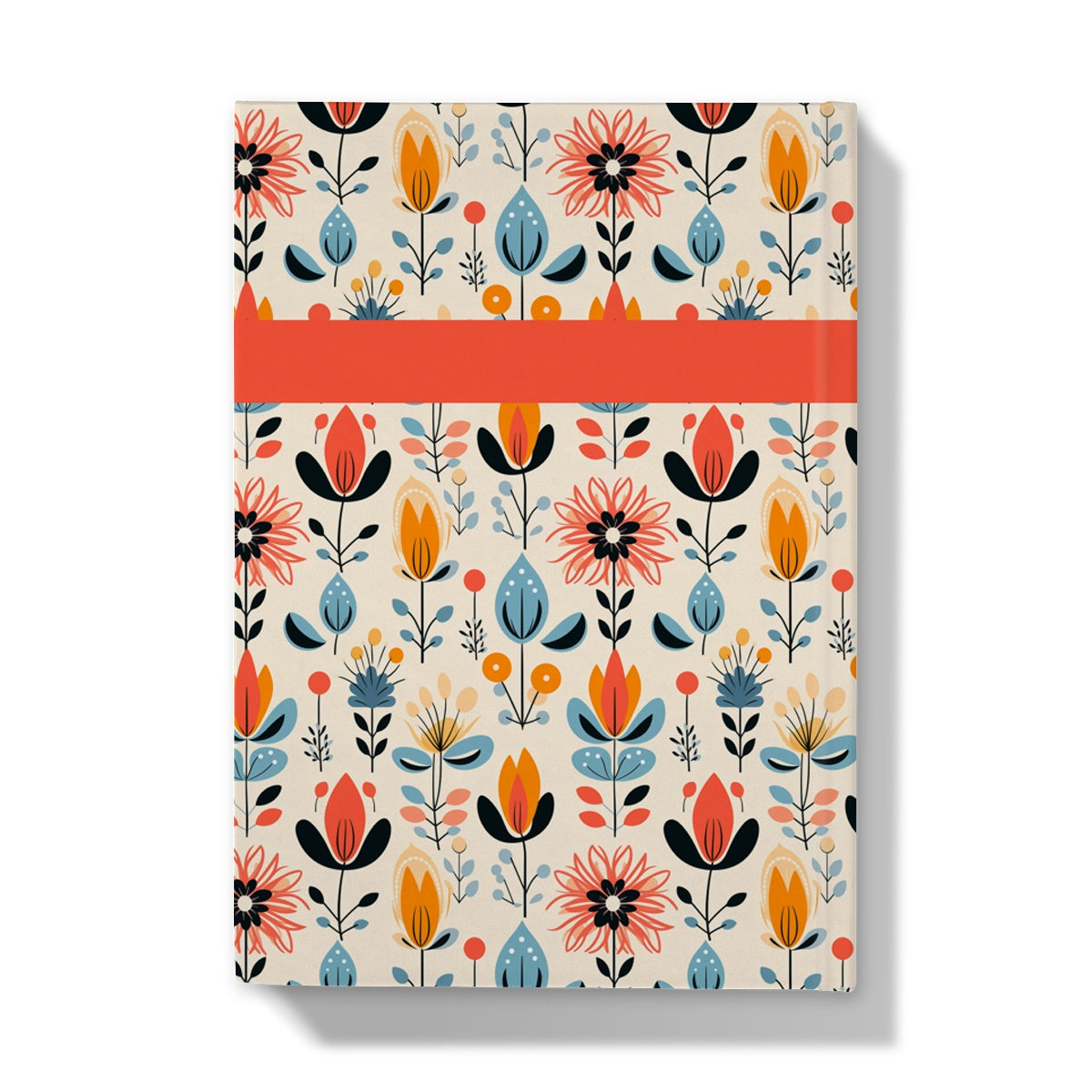 Folk Floral Hardback A5 Journal