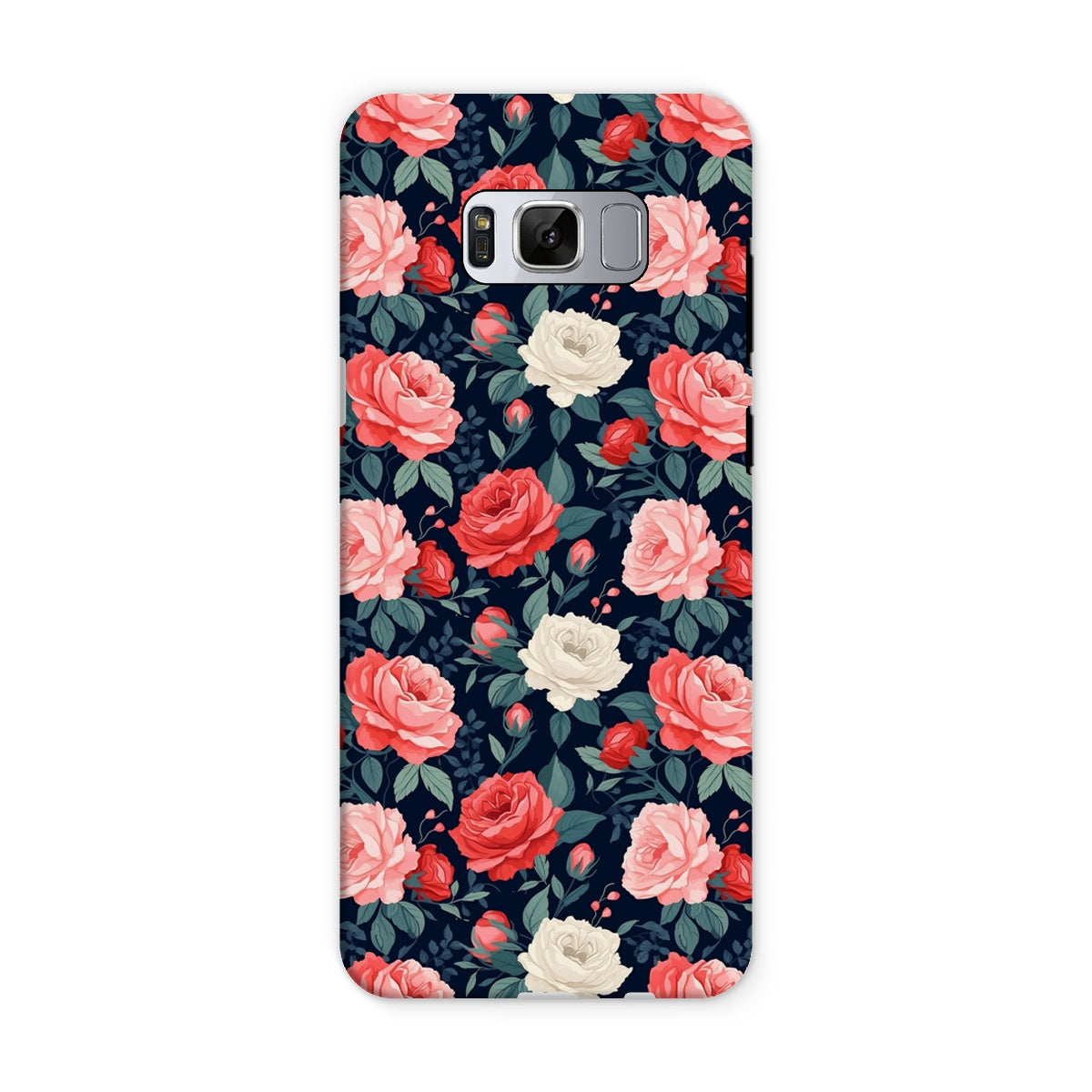 Night Rose Tough Phone Case