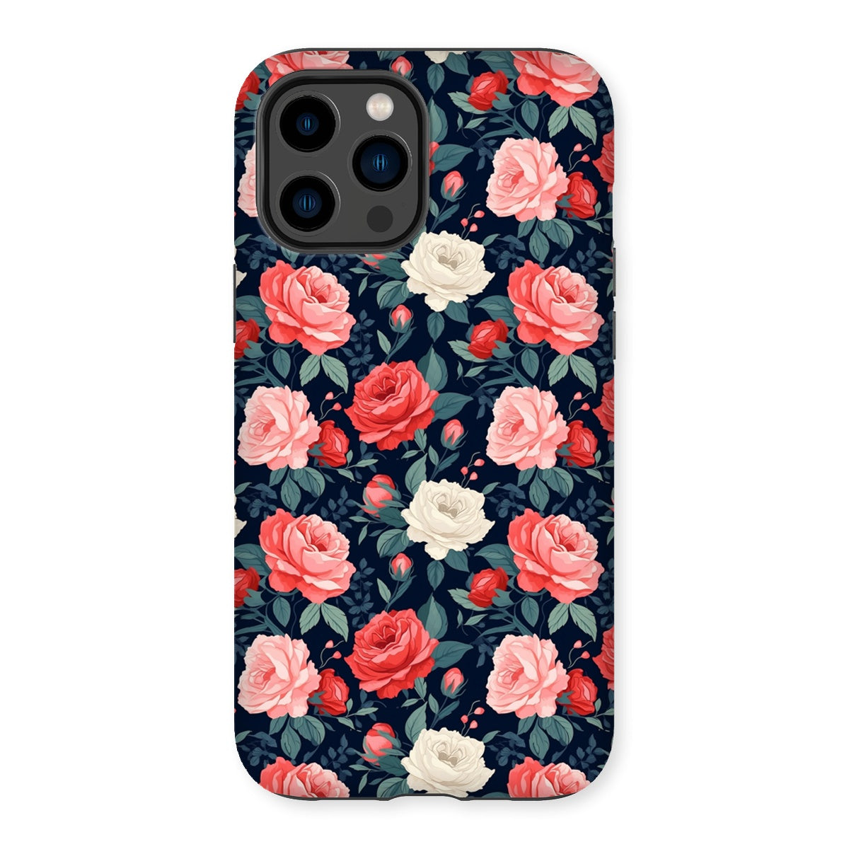 Night Rose Tough Phone Case