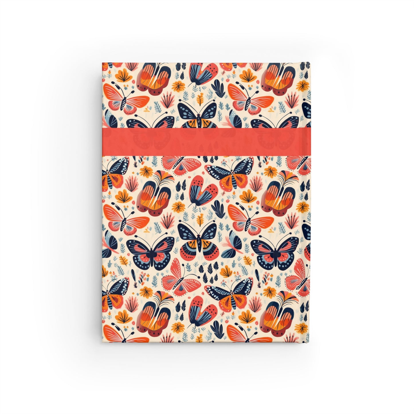 Butterfly Ruled Lined Journal - For Thoughts & Lovely Memories