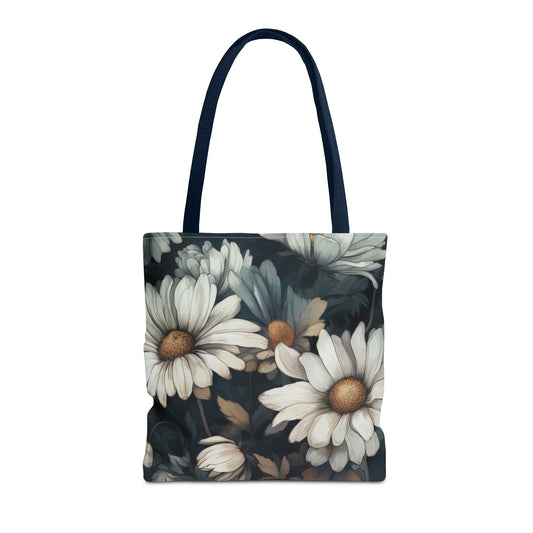 Night Daisies Tote Bag