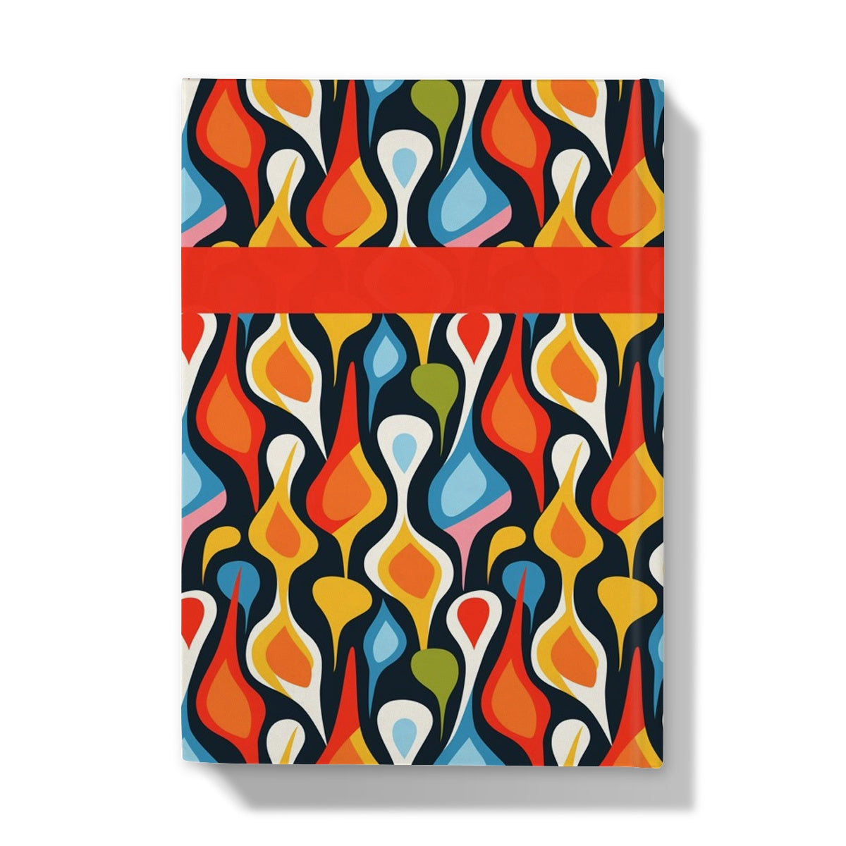 Retro Abstract Hardback A5 Journal