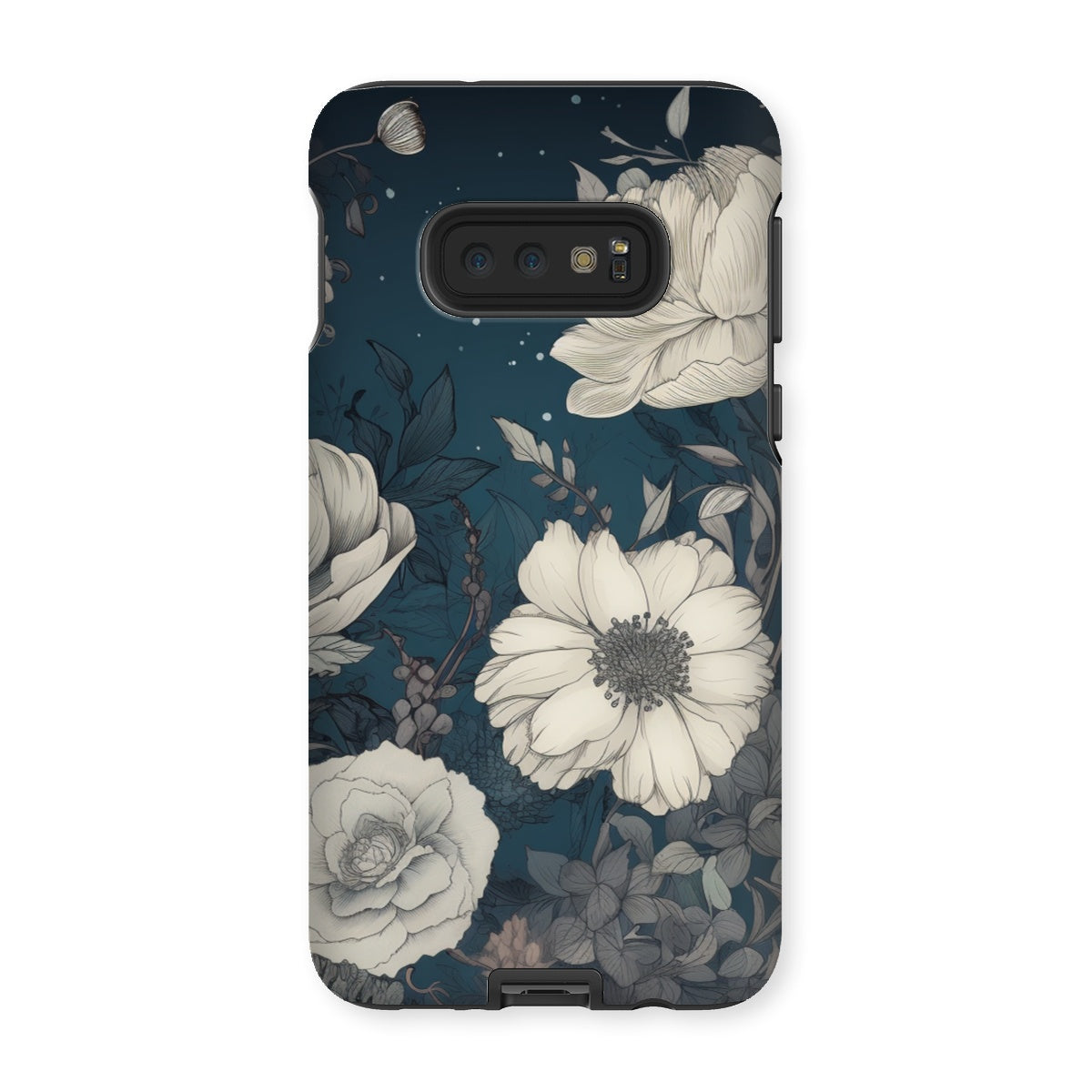 Evening Sky Peonies Tough Phone Case