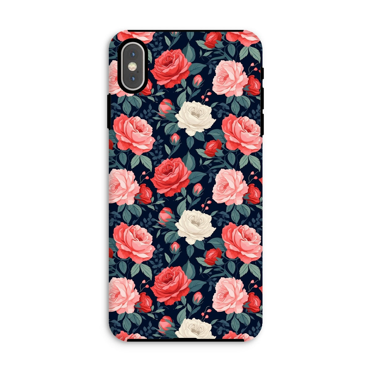 Night Rose Tough Phone Case