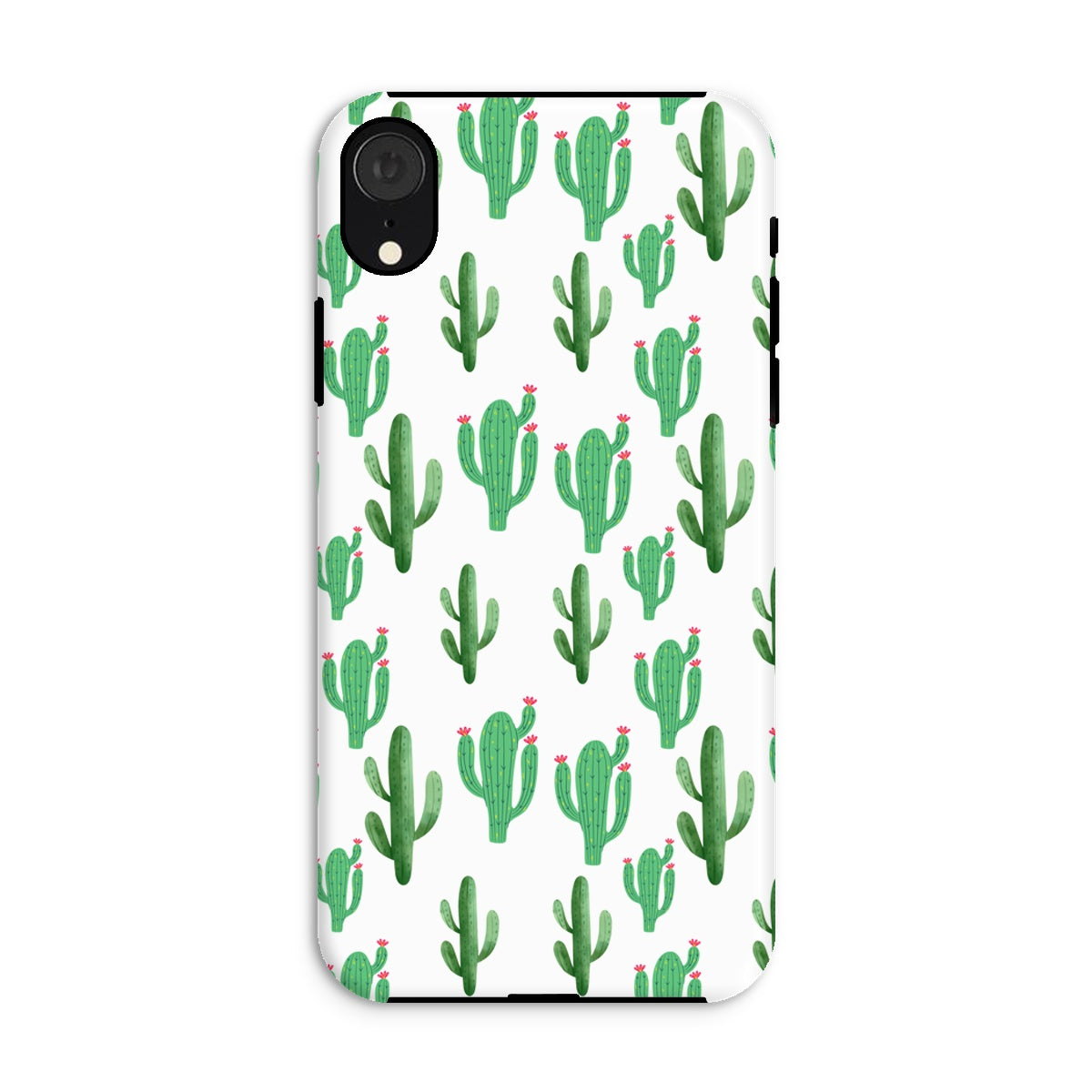 Cactus White Tough Phone Case