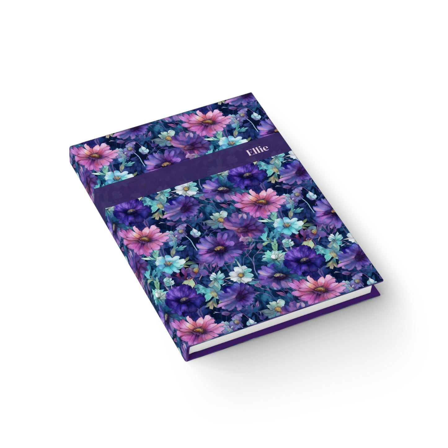 Violets Journal - Ruled Line