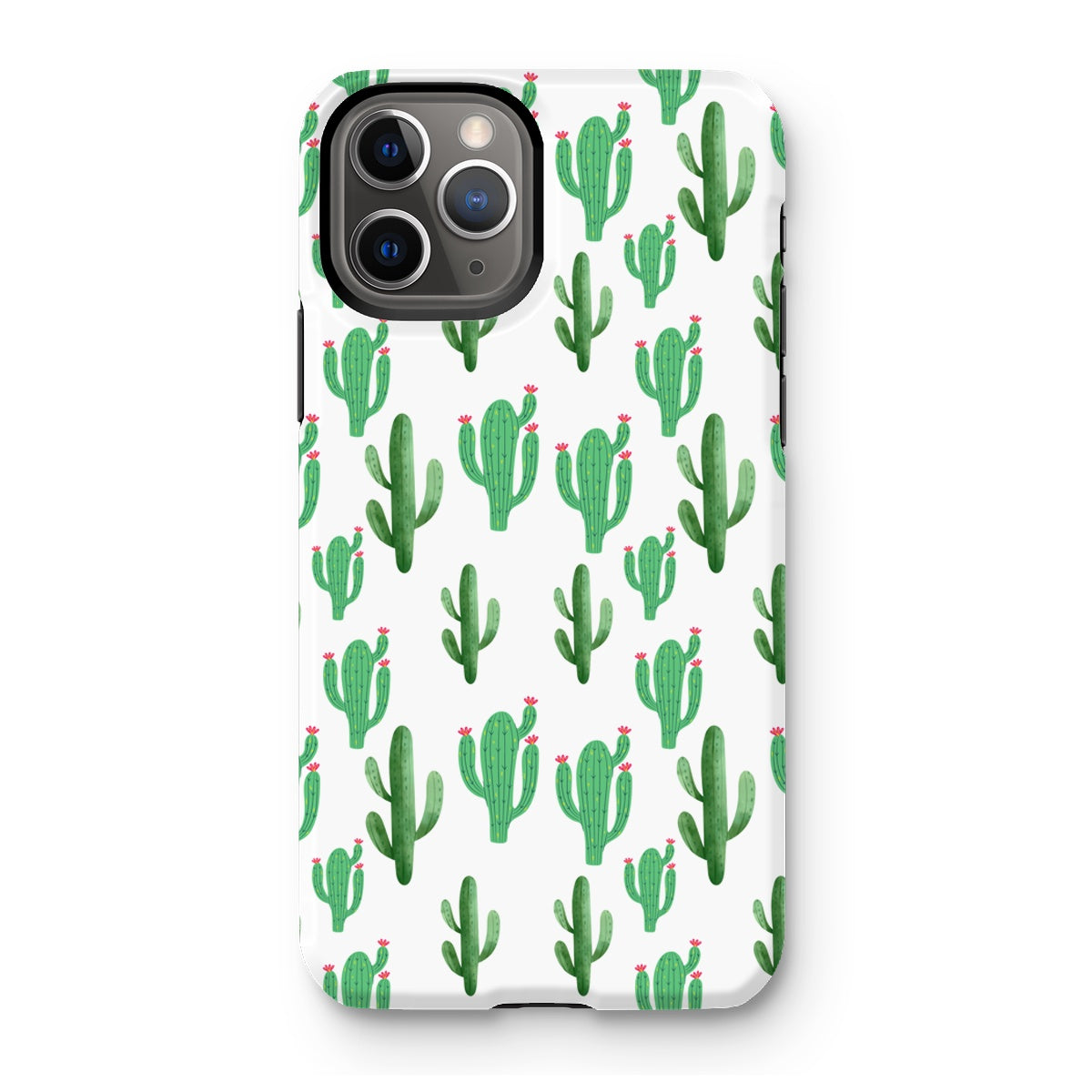 Cactus White Tough Phone Case