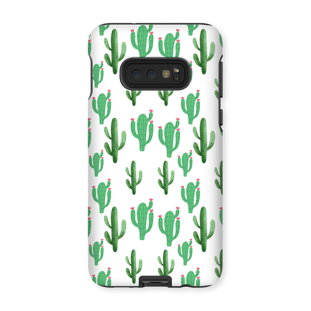 Cactus White Tough Phone Case