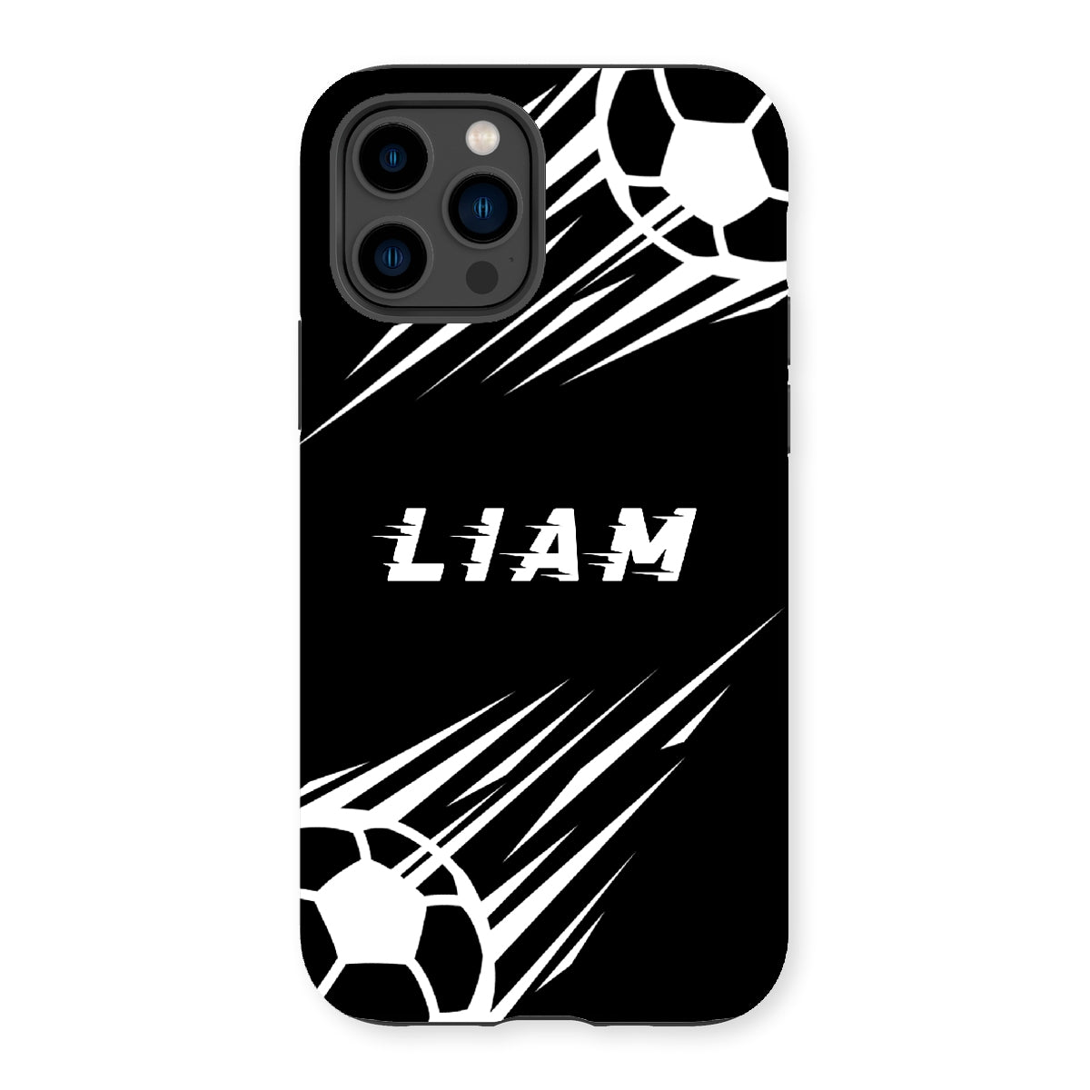 Strike Football Black Tough Phone Case