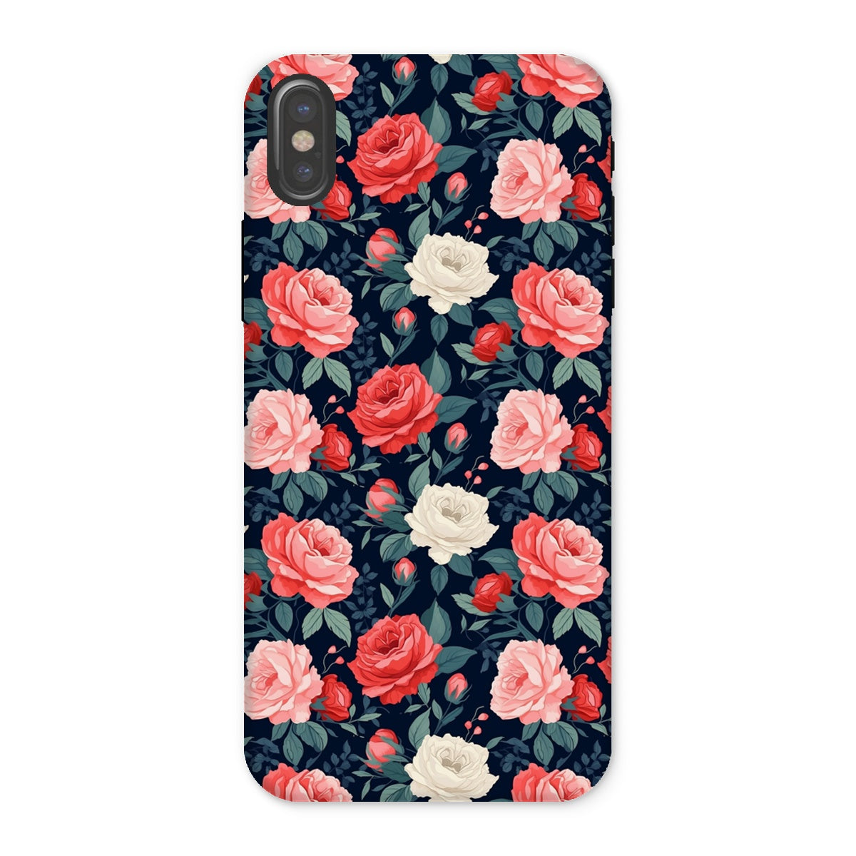 Night Rose Tough Phone Case