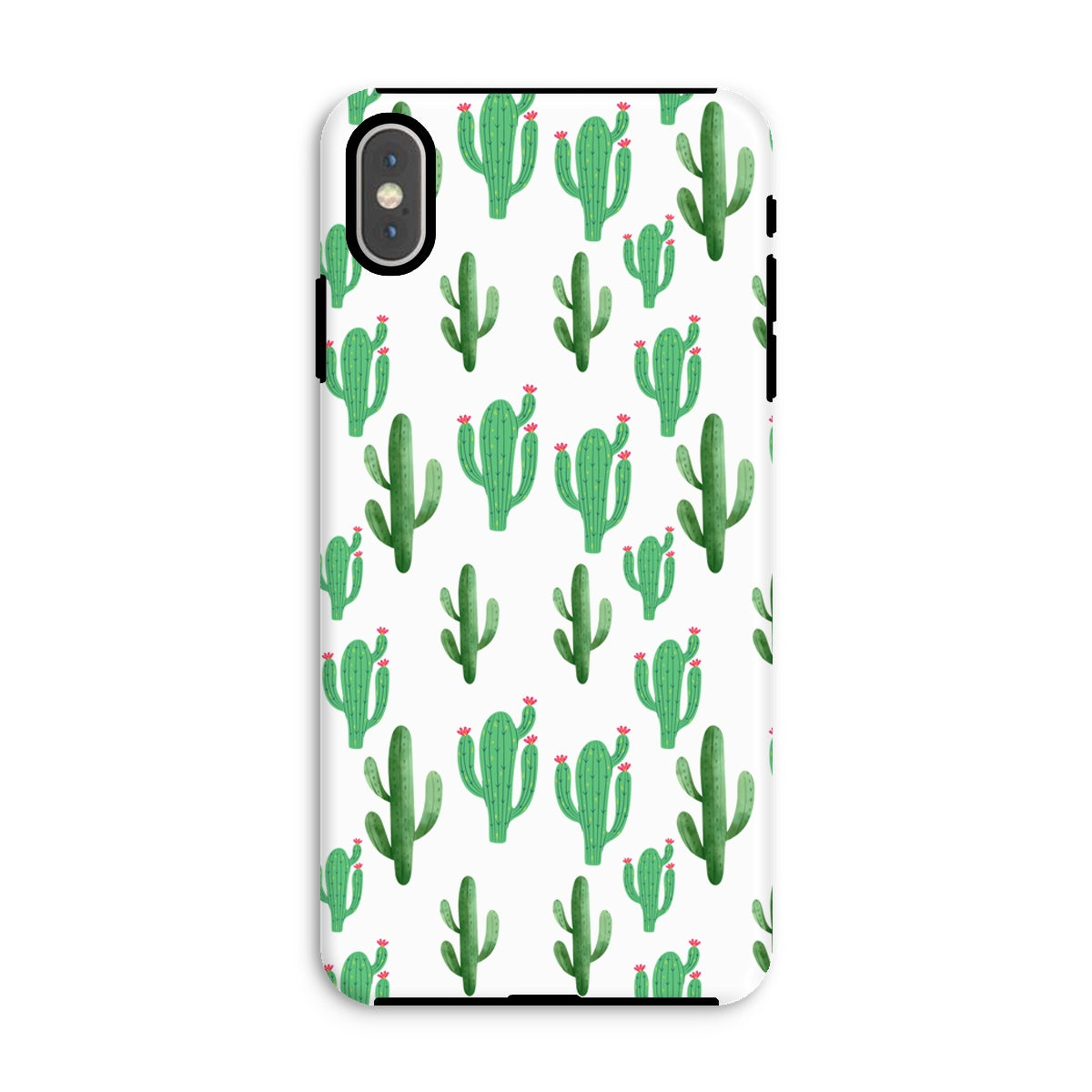 Cactus White Tough Phone Case