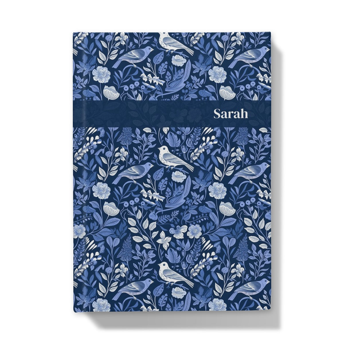 Birds In Blue Hardback A5 Journal