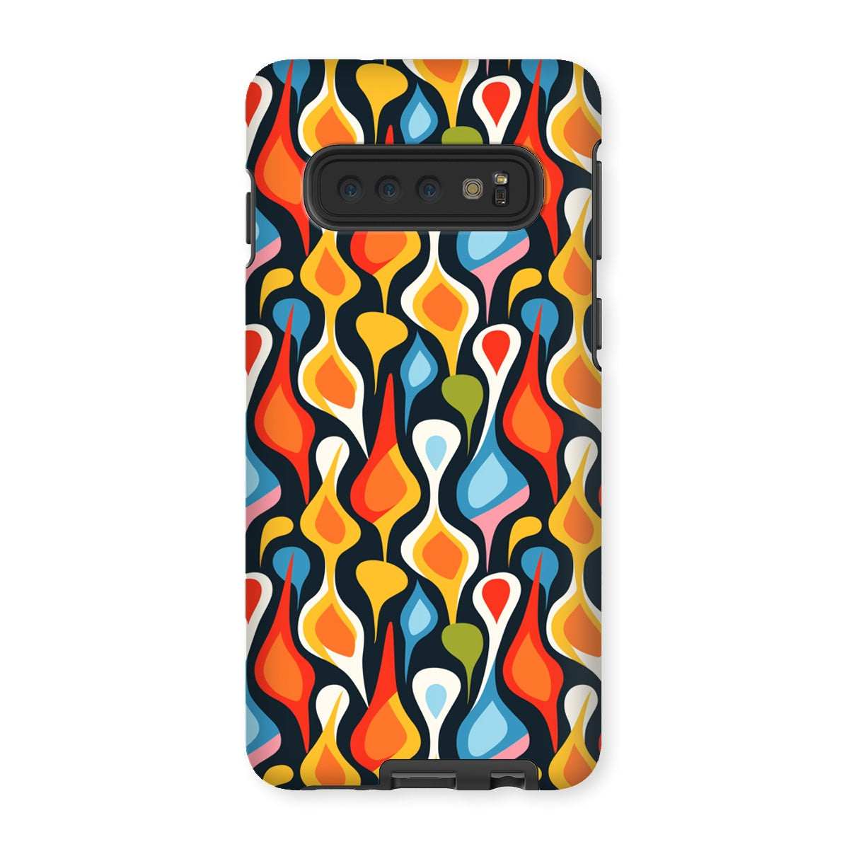 Retro Abstract Tough Phone Case