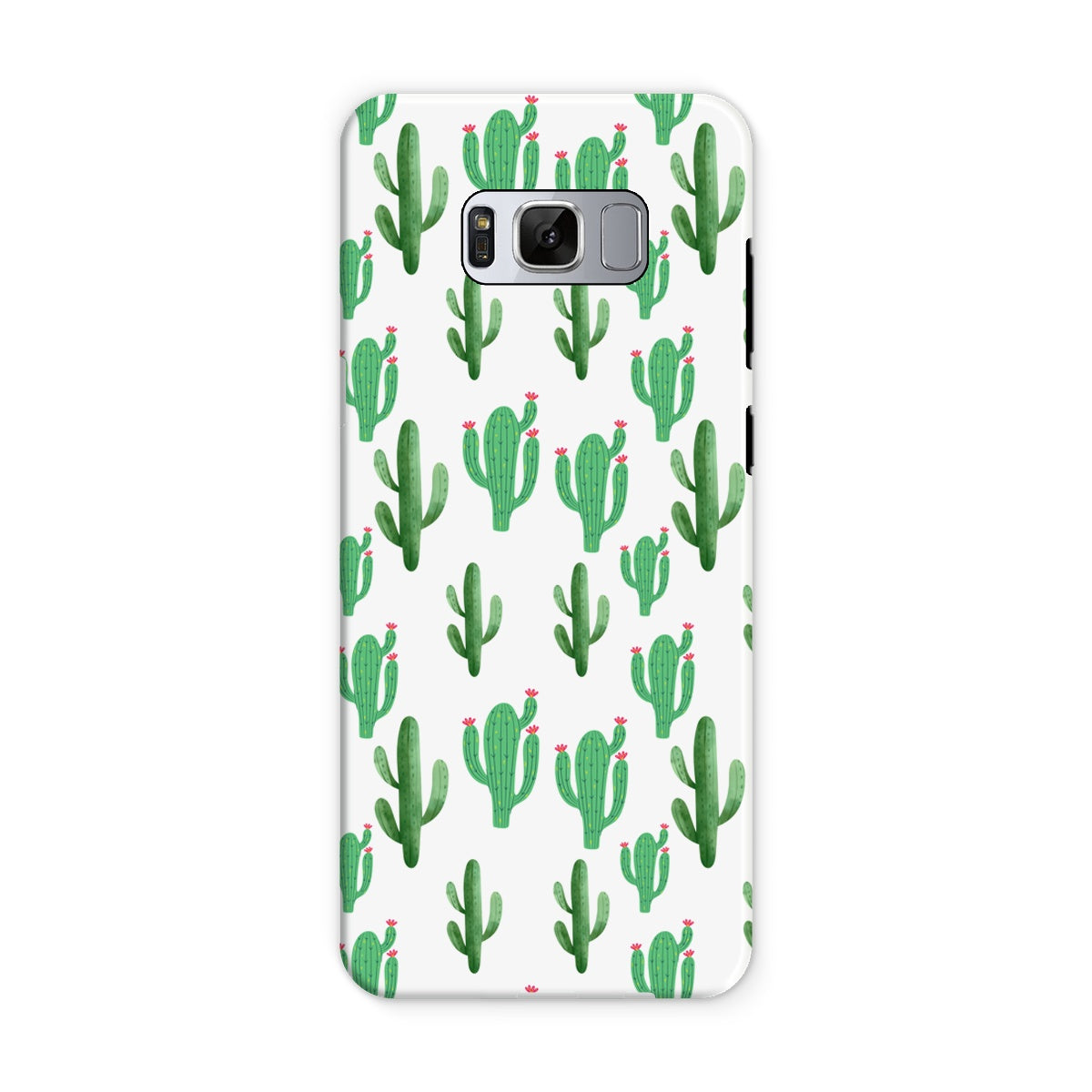 Cactus White Tough Phone Case