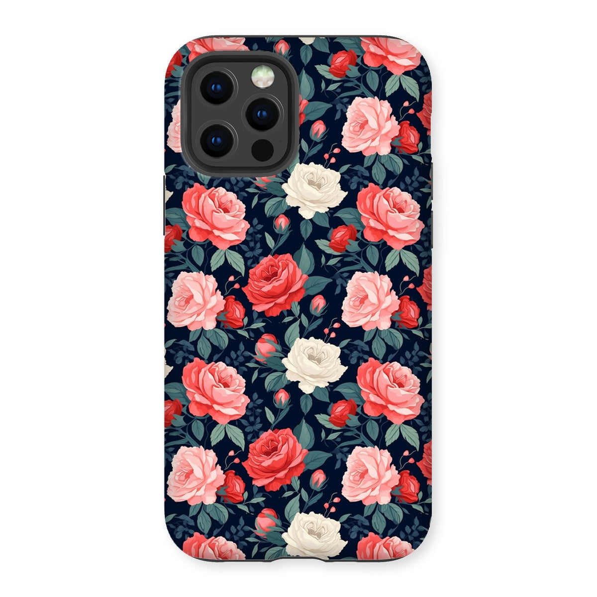 Night Rose Tough Phone Case