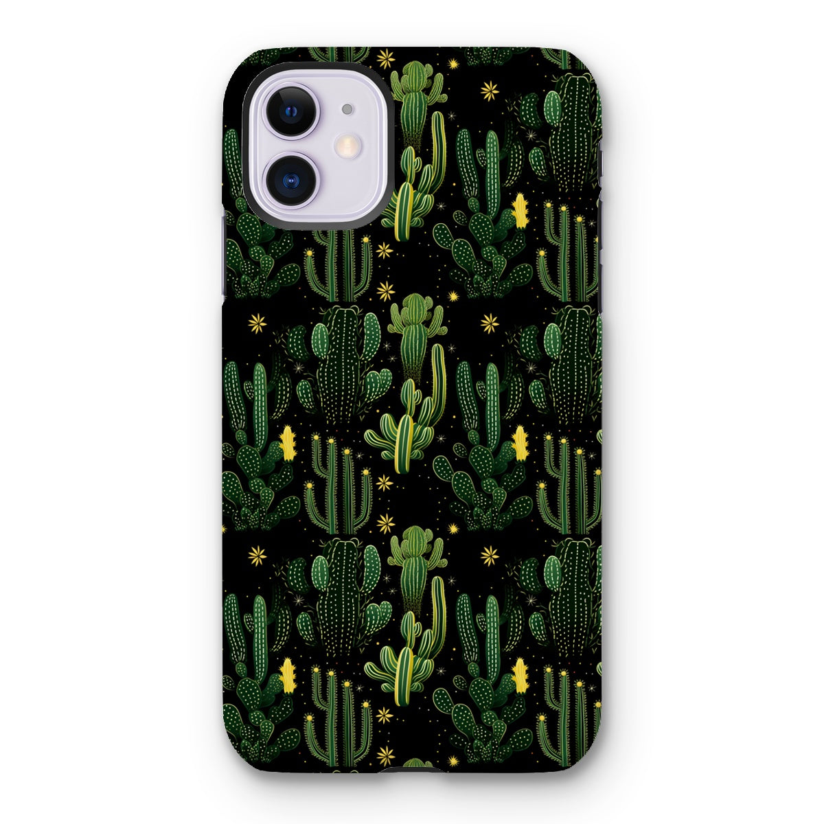 Sparkly Cactus Tough Phone Case