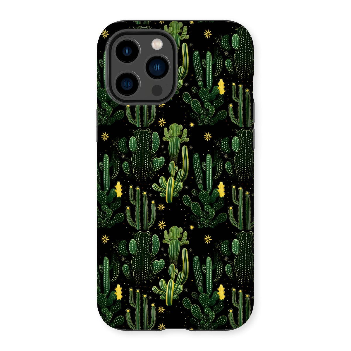 Sparkly Cactus Tough Phone Case